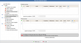 Travaux missions - Mise à jour groupée : ajout d'article de commentaires, de totalisation, compléments et remises