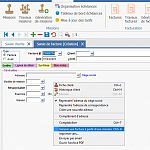 Génération de factures : génération de la facture depuis la mission