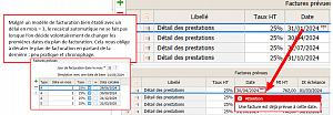 Missions - Plan de facturation : Recalcul automatique des dates des factures prévues sur changement d'une date