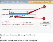 Avoir accès aux filtres avancés en génération de Factures